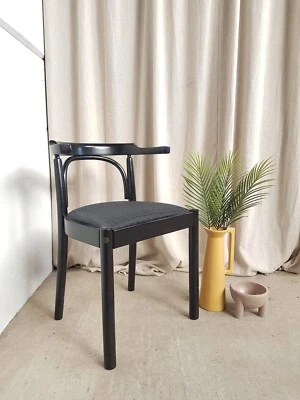 Vtg Late Mid Century Thonet Style Armchair Side Occasional Desk Chair Retro R279 - Image 1 of 4