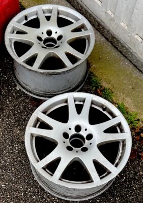 4x Mercedes Alufelgen CLS W219 (C219) 8,5x17 H2 ET28 A2194010002  u.a. - Bild 1 von 2