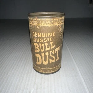 Genuine Aussie Bull Dust Tin A Questionable Product From Riverland Visuals - Picture 1 of 15