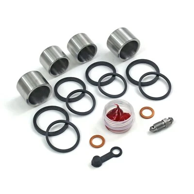 Brake Caliper Seal & SS Piston Kit for 2008- 2014 Yamaha XV1900 RAIDER Front - Image 1 of 3