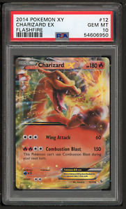 PSA 10 Gem Mint Pokemon XY Flashfire Charizard EX #12/106