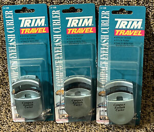 TRIM TRAVEL Compact Eyelash Curler  New ( Lot Of 3)
