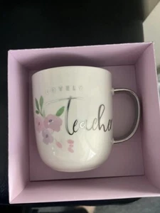 Lovely Teacher New Mug Gift Boxed Ceramic - Picture 1 of 3