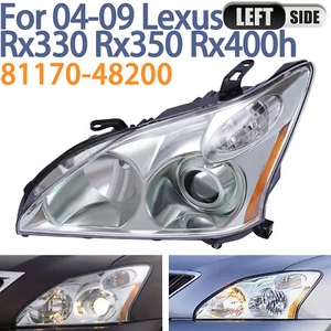 For 2004-2009 Lexus RX330 RX350 RX400h Headlight Headlamp Assy Left Driver Side - Picture 1 of 19