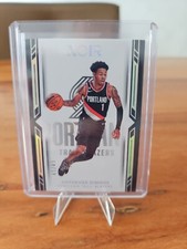 2022-23 Panini Black Anfernee Simons /49