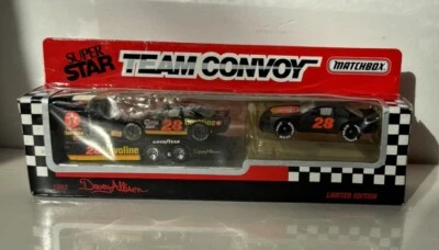 Matchbox Super Star 1993 Team Convoy Davey Allison #28 New In Box - Image 1 of 3