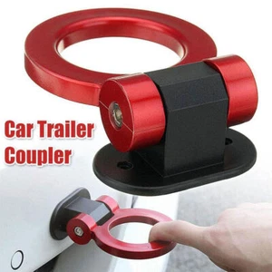 Universal Car Accessories Trailer Hook Car Front Bar Modified Traction Hook Red - Picture 1 of 13