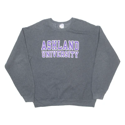 Moletom masculino JERZEES Ashland University Ohio cinza EUA L - Imagem 1 de 4
