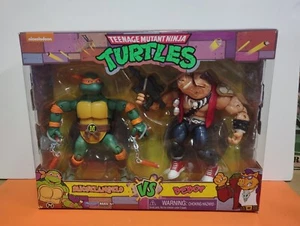 TMNT Michelangelo vs Bebop Playmates NIB - Picture 1 of 7