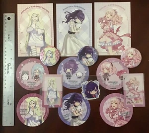 RARE Nightcord at 25:00 Kanade Mafuyu Mizuki Sanrio Cafe Coaster Project Sekai - Picture 1 of 11