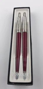 Vintage Parker Jotter Ball Point Pen & Pencil Arrow Pointer - plastic threads - Picture 1 of 2