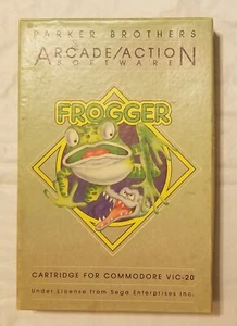 Frogger CIB per il Commodore Vic-20. 1983 Completo Con Istruzioni Sega. - Foto 1 di 9