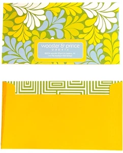 Wooster & Prince gefaltete Notizkarten mit passenden Umschlägen Tropical Golden Türkis - Bild 1 von 16