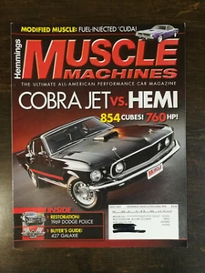 Muscle Machines May 2007 1969 Pontiac Firebird 1969 Dodge Polara Police Car - Picture 1 of 2