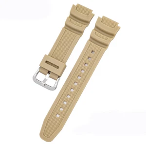 18mm Rubber Watch Strap for Casio AQ-S810W W-800H AE-1000W W-215 Silicone Band - Picture 1 of 28