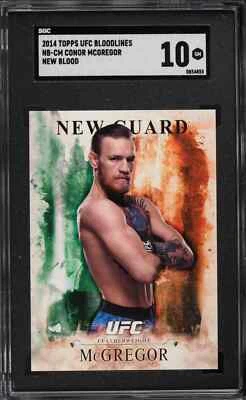 2014 Topps UFC Bloodlines New Guard Conor McGregor - SGC 10 - Image 1 of 2