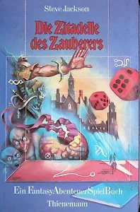 Fighting Fantasy 2 - Die Zitadelle des Zauberers - Thienemann Ed. - B+/B/B - Foto 1 di 8