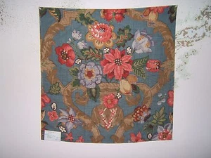 Lee Jofa, Kirby Print, Floral Fabric Remnants, Various Colors and Sizes - Picture 1 of 18