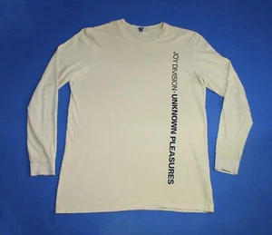 2018 Joy Division Shirt Unknown Pleasures Post Punk Band Yellow Men's Tee Small - Picture 1 of 8