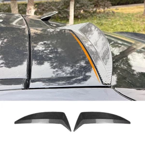Fit for BMW X6 X6M G06 2020-2024 Carbon Fiber ABS Rear Boot Spoiler Wing Flap - Picture 1 of 7