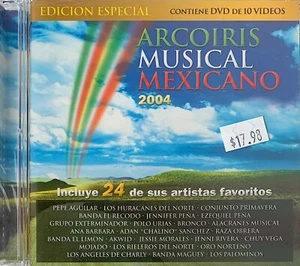 ARCOIRIS MUSICAL MEXICANO 2004/ CD & DVD SET- EDICION ESPECIAL/ BRAND NEW! - Imagen 1 de 2