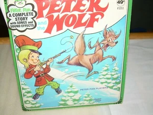 Vintage Peter Pan Record Peter And The Wolf , F1248, 45RPM - Picture 1 of 12