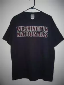 Camiseta oficial de los Nacionales de Washington MLB marina grande nueva con etiquetas - Imagen 1 de 3