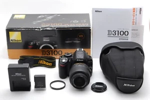 [NEAR MINT w/Box] Nikon D3100 14.2MP Digital SLR 18-55mm F/3.5-5.6G Lens JAPAN - Picture 1 of 9