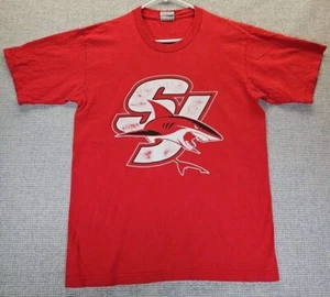 Vintage Y2K San Jose Sharks T-Shirt Herren LG rot NHL Hockey alternatives Logo & Colorway - Bild 1 von 15