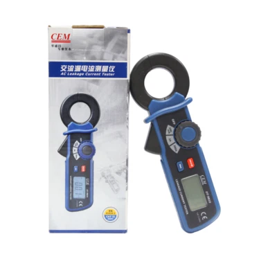 Mini Probador de Corriente de Fuga de CA, Medidor de Pinza Probador Rango de Medida200A Foto 1 de 4