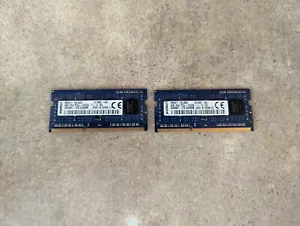 LOT 2 KINGSTON 4GB 1RX8 PC3L-12800S-11-12-B3 DDR4 RAM 9995417-156.A00G I7-1(6) - Picture 1 of 6