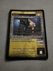 RAW DEAL Comic Images SUICIDE LARIAT Original FOIL - Picture 1 of 2