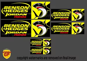 Jordan F1 2001 Benson & Hedges Logo Aufkleber - Scuderia GP - Bild 1 von 3