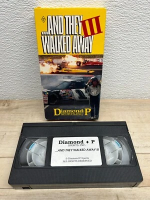 Vtg 1992 And They Walked Away III VHS Motor Sports Most Harrowing Moments - Image 1 of 4