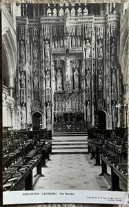 WINCHESTER CATHEDRAL , cartolina viaggiata 1957 - Foto 1 di 1