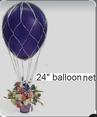 Balloon Net 24” For Table Centrepiece Hot Air Balloon Design - Image 1 of 3