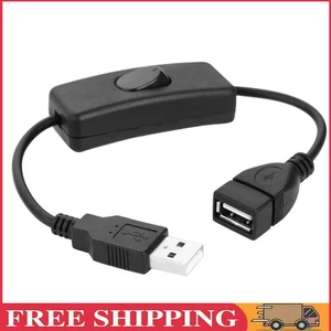 USB Cable with ON/OFF Switch Toggle Power Control Power Wire for Raspberry Pi - Afbeelding 1 van 12