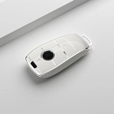 For Mercedes Benz E300 GLS GLC C GLE S CLS TPU Car Key Fob Case Cover Anti-shock — 第 1/4 张图片