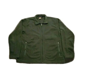 Patagonia Micro Synchilla Green Fleece Full Zip Jacket Coat Men's Medium  26511 - Picture 1 of 12
