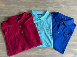 NWOT Cutter & Buck Polo 3 Shirt Lot Men's XL Chicago District Golf Association - Picture 1 of 12