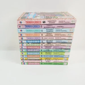 Lot of 14 Thoroughbred Books by Joanna Campbell Paperback 1990s - Imagen 1 de 10