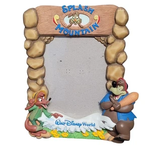 Walt Disney World Splash Mountain Brer Rabbit Bear & Fox Picture Frame - Picture 1 of 2
