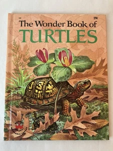 The Wonder Book of Turtles 1964 Wonder Books - Imagen 1 de 7