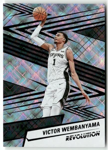 2024-25 Panini NBA Revolution No. 79 Victor Wembanyama Cosmic 53/99 - Picture 1 of 2