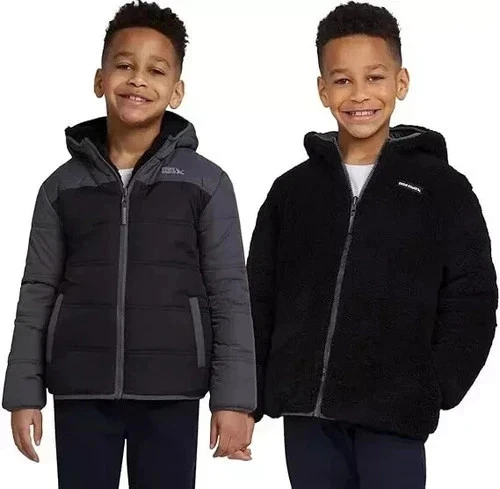 ¡Nuevo con etiqueta! Chaqueta reversible juvenil Eddie Bauer, talla 10/12 Foto 1 de 4
