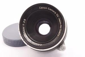 CANON 35mm/F2.8 Leica 39mm LTM screw mount #34673 kjm s11855 250820 - Picture 1 of 5