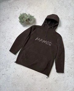 Vintage Y2K Mambo Skate Rap Embroidered Logo Fleece Hoodie Size L - Picture 1 of 23