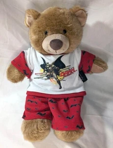 Build a Bear Workshop 14" Bär trägt Batman The Dark Knight Pyjama Schlafanzug - Bild 1 von 4