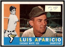 1960 Topps #240 Luis Aparicio White Sox EX Bx9B