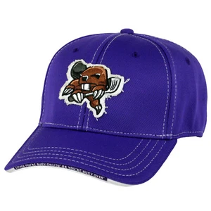 Beaver Golf Patch Performance Mesh Fitted Cap by Pukka - Purple - L/XL - Picture 1 of 1